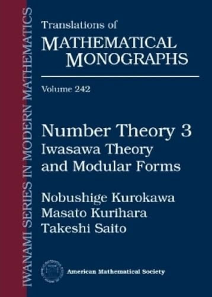 Amazon.com: Number Theory 3: Iwasawa Theory and Modular